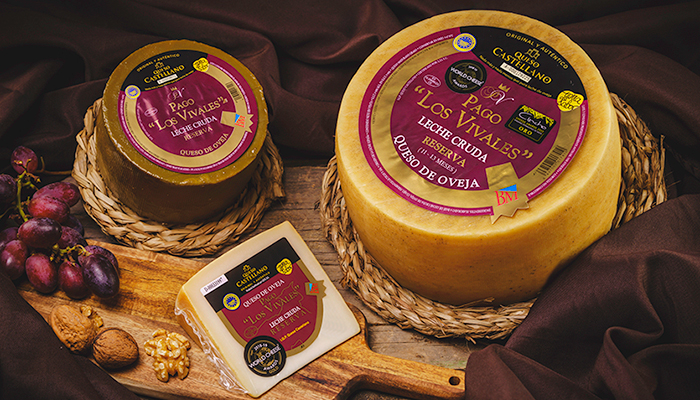 Queso de Oveja Reserva Etiqueta Burdeos Pago Los Vivales