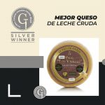 Plata en la categoría Mejor Queso de Leche Cruda para nuestro Queso Reserva etiqueta Burdeos en los Global Cheese Awards 2022