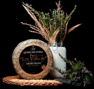 Queso de Oveja Curado Pago "Los Vivales" al romero
