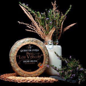 Queso de Oveja Curado Pago "Los Vivales" al romero