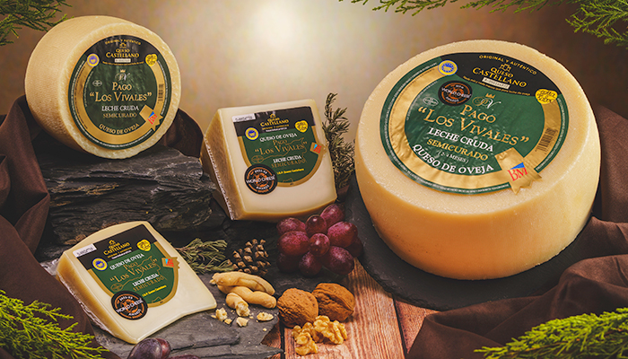 Queso de Oveja Semicurado Etiqueta Verde Pago Los Vivales