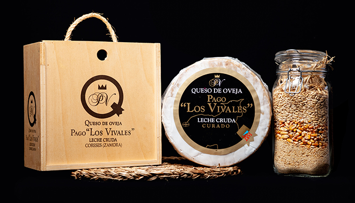 Queso de Oveja Curado Pago "Los Vivales" con manteca